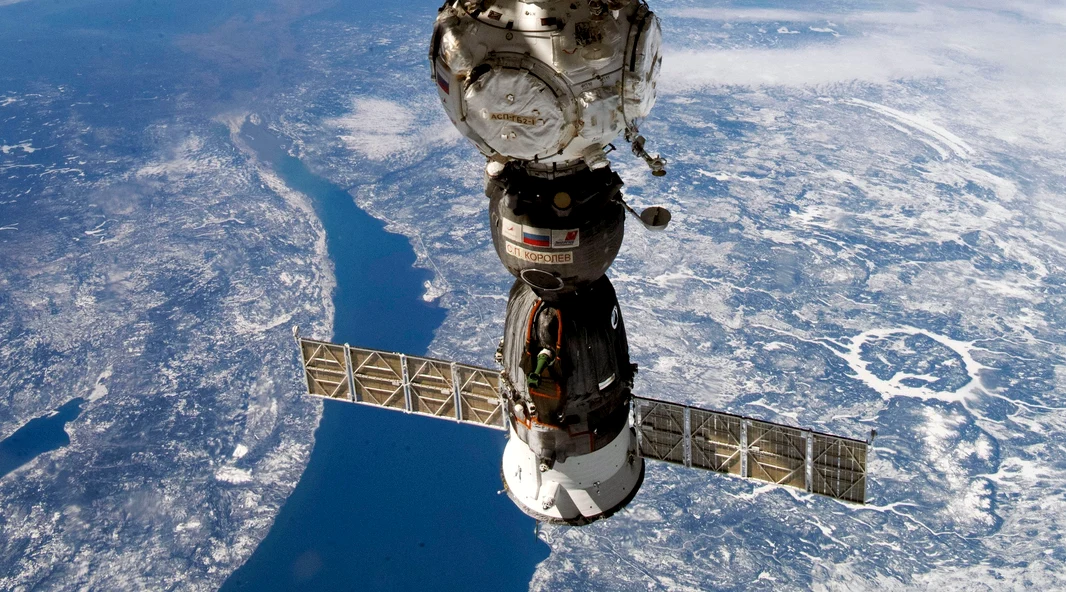 Capsula Soyuz ar putea fi trimisă pentru a salva echipajul FOTO Profimedia