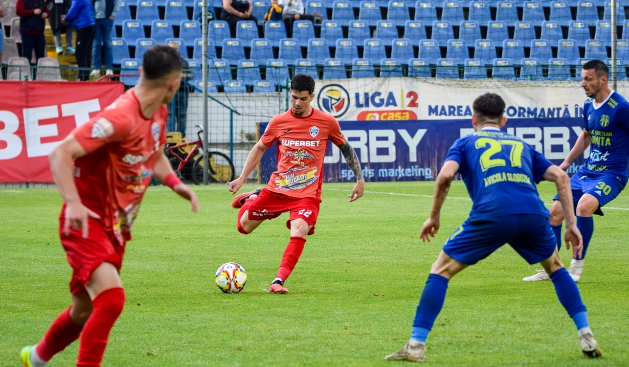 Gloria Buzău și Unirea Slobozia sunt cele două formații care promovează (FOTO: Sportpictures)
