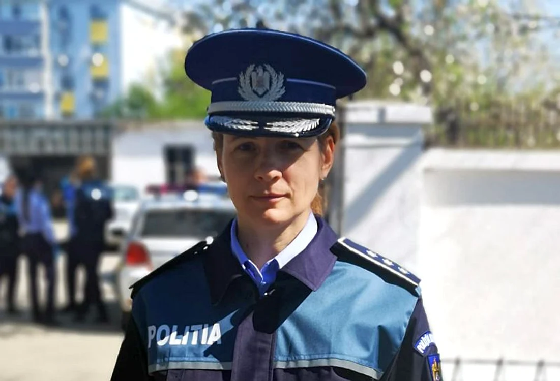 Campioana olimpică Viorica Susanu spune că are o senzație plăcută, de responsabilitate, mândrie ca agent de polițieFoto: Facebook/VioricaSusanu