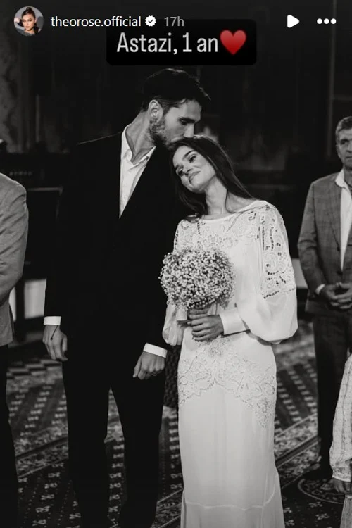 Imaginea și mesajul publicate de Theo Rose pe rețelele sociale / foto: Instagram