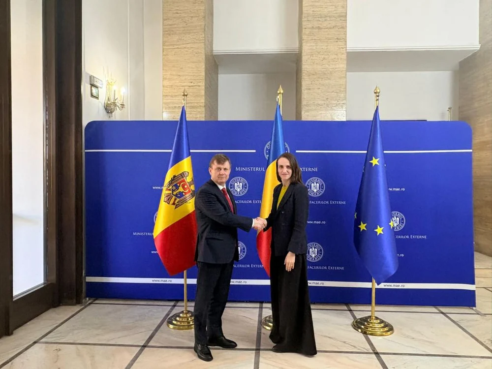 Viceprim-ministrul moldovean pentru Reintegrare, discuții cu Oana Țoiu despre soluționarea conflictului transnistrean