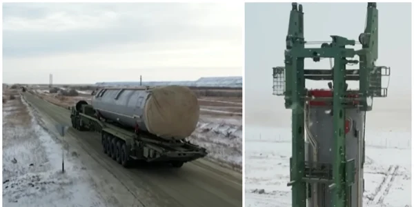 Putin pregătește o nouă rachetă hipersonică „meteorit” care poate lovi orice țintă din lume - Avangard FOTO captură video 