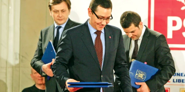 Crin Antonescu, Victor Ponta şi Daniel Constantin au negociat la sânge listele de candidaturi