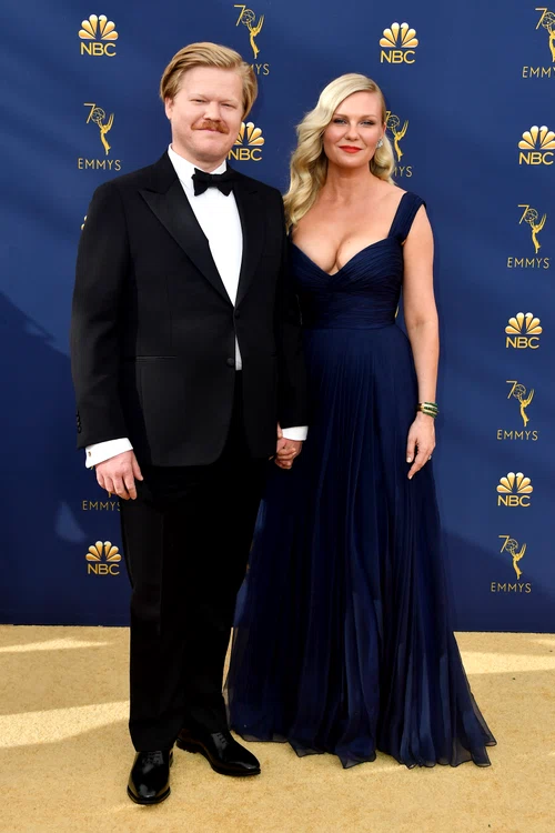 Kirsten Dunst și Jesse Plemons, la Premiile Emmy 2018