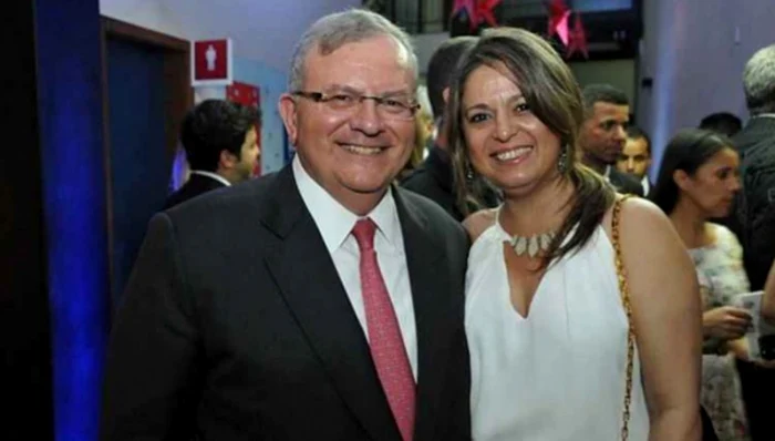 Ambasadorul Kyriakos Amiridis si sotia sa Francoise de Souza FOTO jornalcruzeiro.com