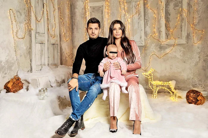 Cătălin Tomată, alături de Elena Băsescu și fetița lor / Sursă foto: arhivă personală