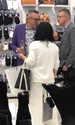 Ioana Ginghină, la lansarea unui magazin de încălțăminte în Dâmbovița Mall foto: Alina Erimia 
