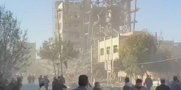 Mehdi H    Geolocation of the building struck today in this video in the Iranian    BMNfFg (1) mp4 thumbnail png