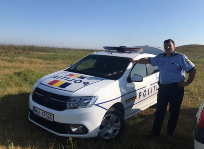 Gherghiţă Dumitrache e poliţist de 24 de ani FOTO IPJ Ialomiţa