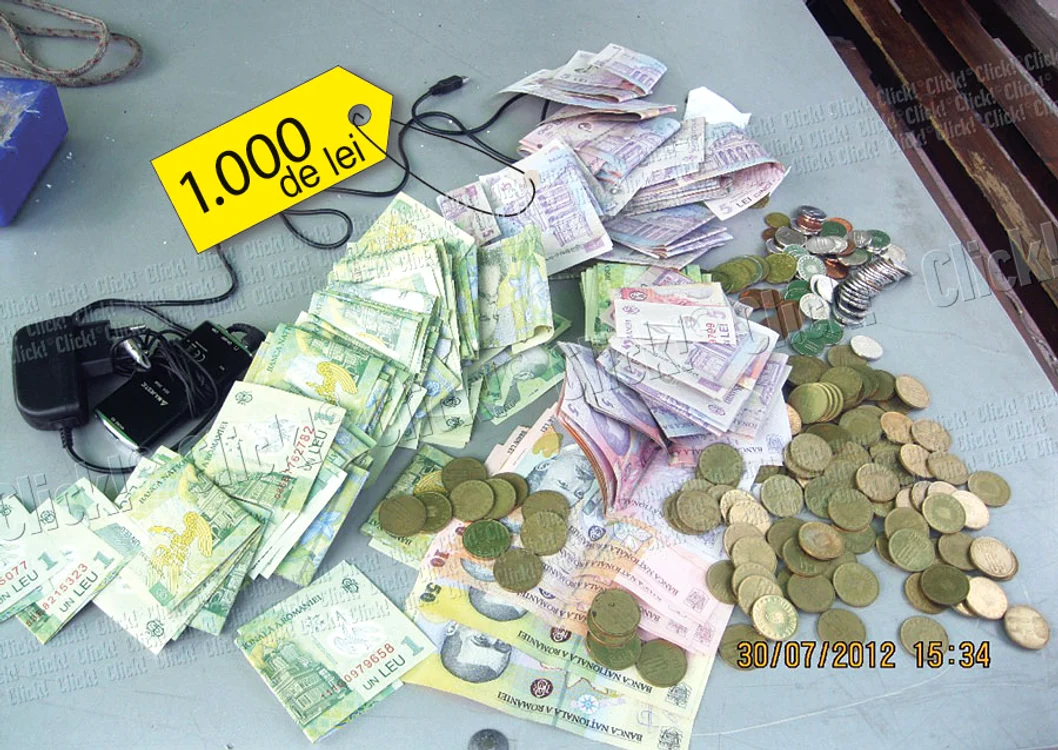 Ion a mai fost prins de poliţişti în urmă cu patru ani cu sume mari de bani, din cerşit