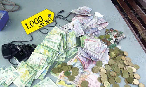 Ion a mai fost prins de poliţişti  în urmă cu  patru ani cu sume  mari de bani,  din cerşit jpeg