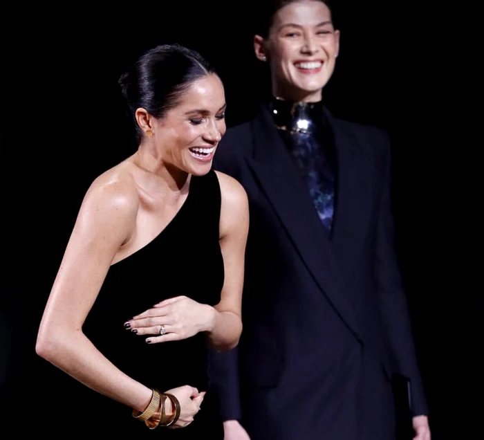 Meghan Markle a strălucit, aseară, la British Fashion Awardsfoto: arhivă