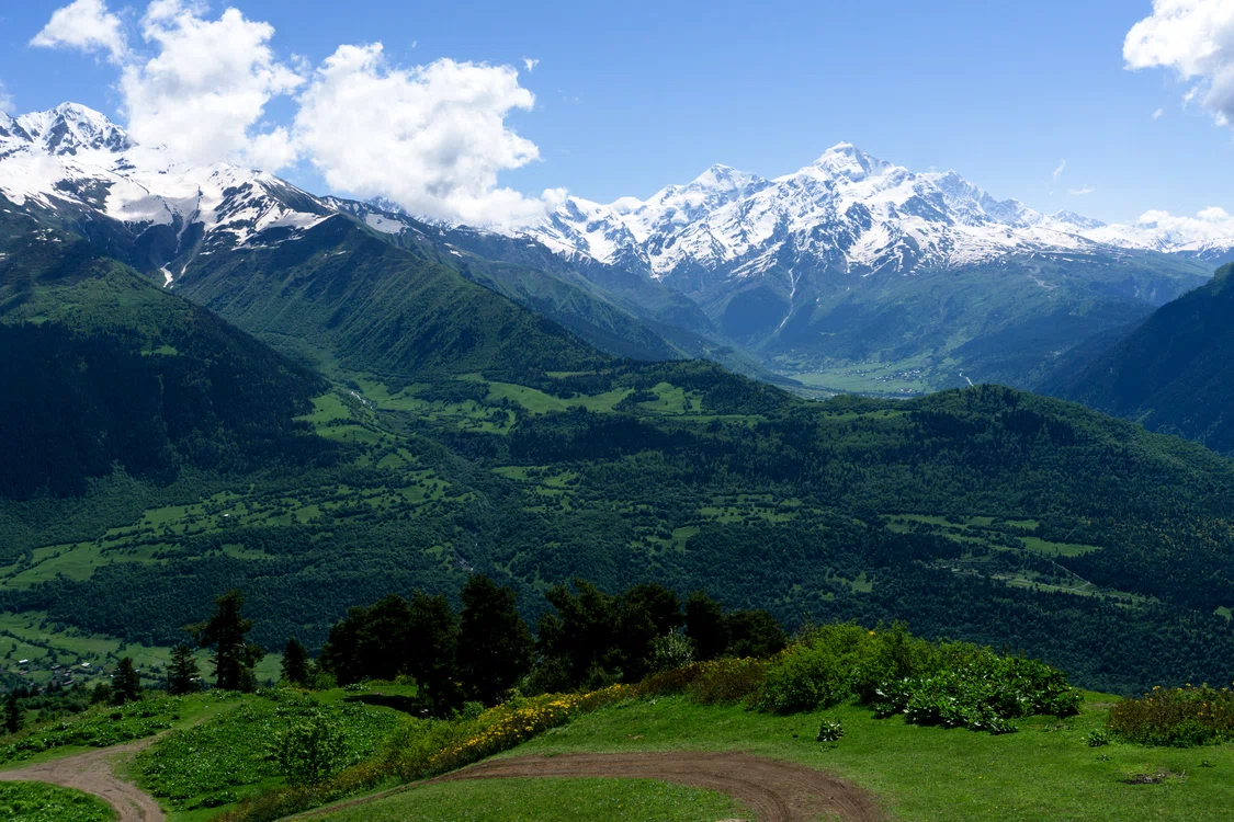 Fotografie din regiunea Svaneti