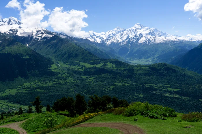 Fotografie din regiunea Svaneti