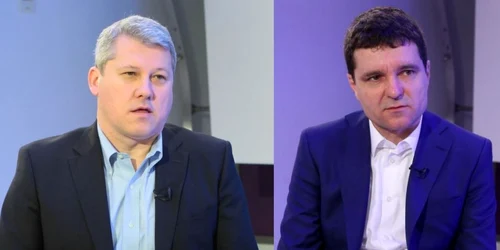 Catalin Predoiu si Nicusor Dan FOTO Adevarul