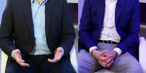 Catalin Predoiu si Nicusor Dan FOTO Adevarul 