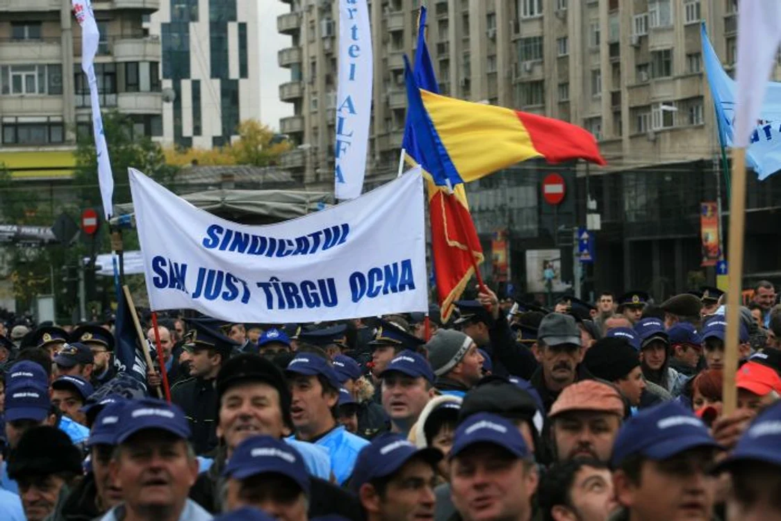 Protestatarii din Piaţa Victoriei, din Capitală