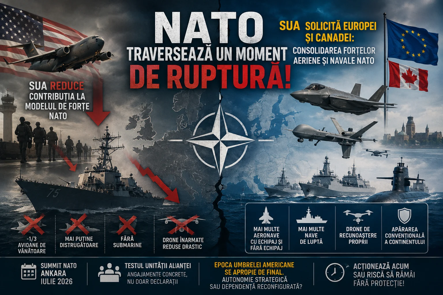 NATO traverseaza un moment de ruptură!