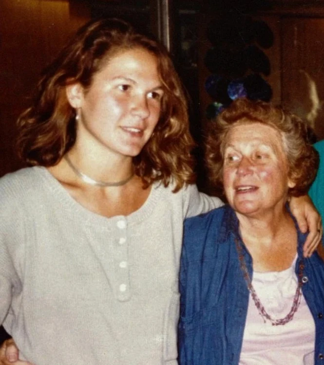 Chrese Evans și mama sa