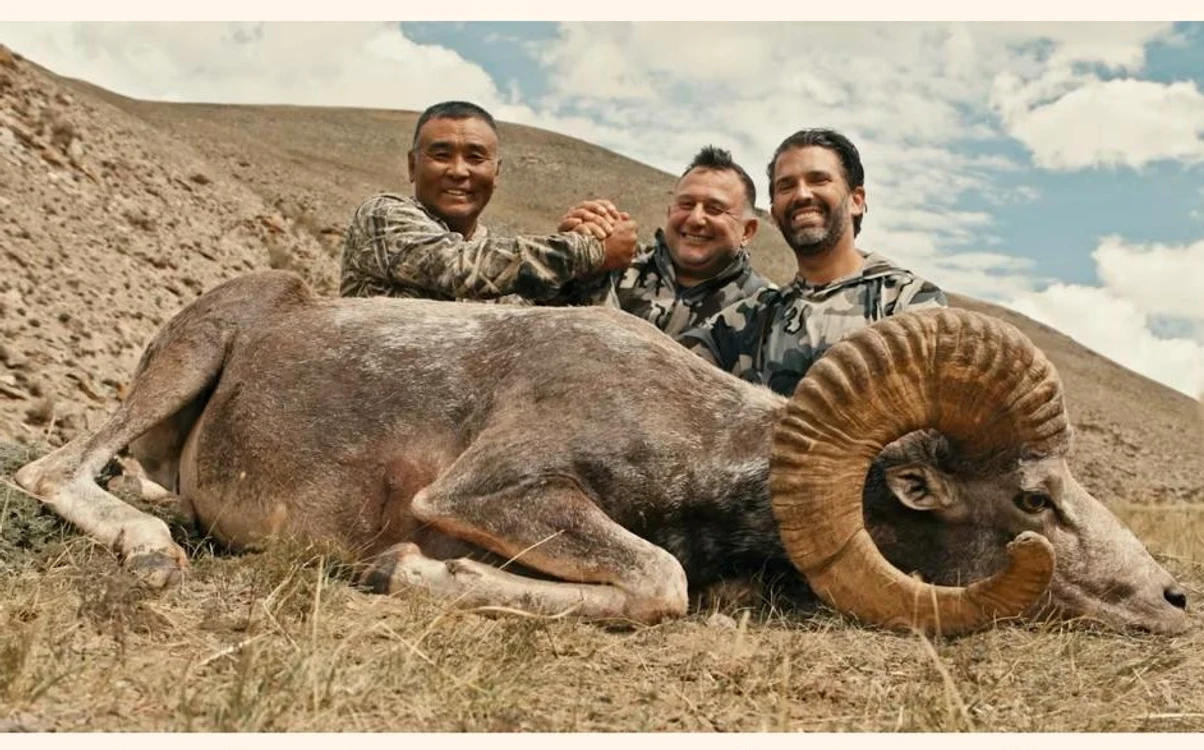 Partida de vânătoare din Mongolia