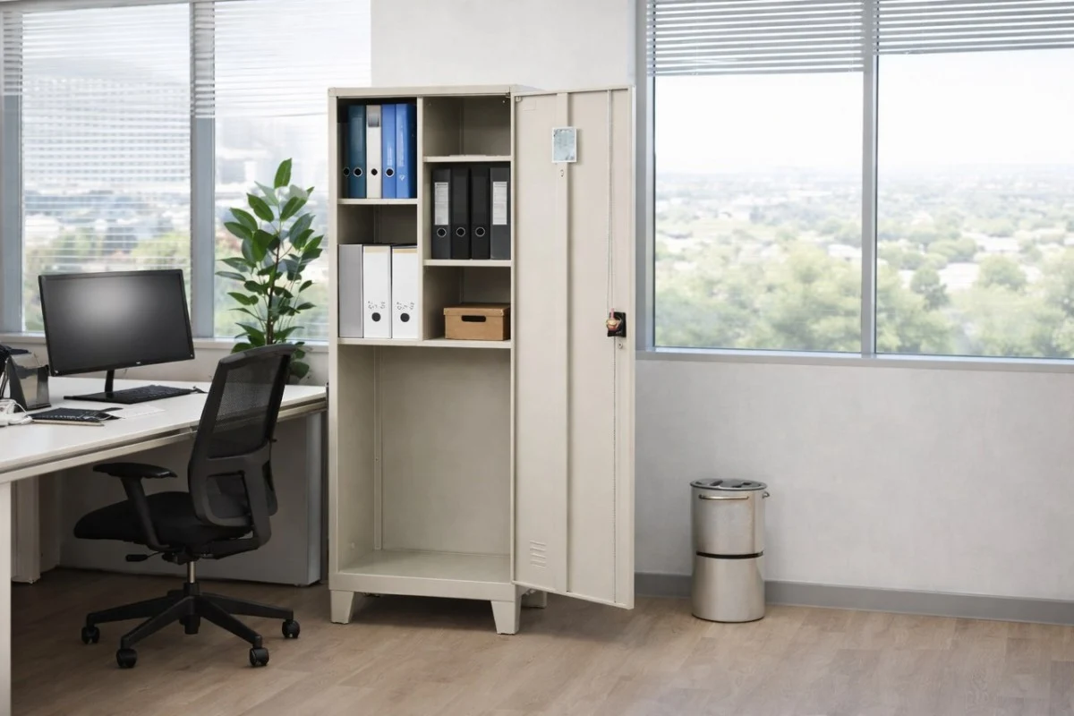 Dulap metalic: cum alegi modelul potrivit pentru birou, vestiar sau arhivă