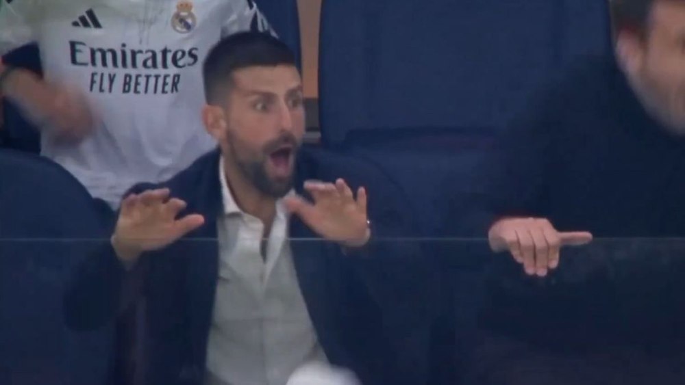 Explozia de bucurie a lui Novak Djokovici la golul salvator al lui Valverde, din Real Madrid – Bilbao 1-0