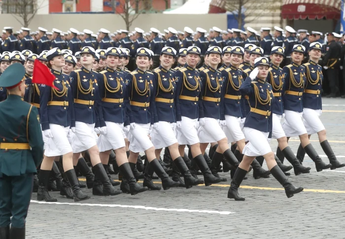 Paradă de Ziua Victoriei în Moscova. Foto EPA-EFE