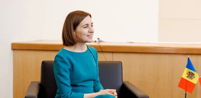 Maia Sandu, președintele Republicii Moldova FOTO: FB