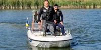Acțiune a Gărzii de Mediu, pe Dună. FOTO Facebook