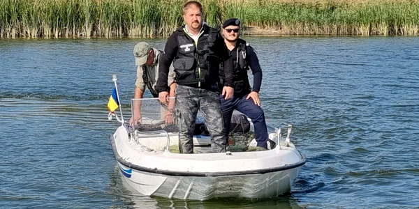 Acțiune a Gărzii de Mediu, pe Dună. FOTO Facebook