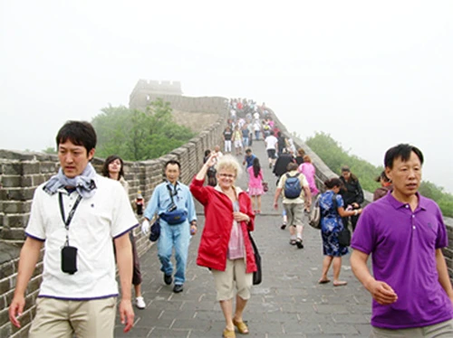 China. A fost pe Marele Zid