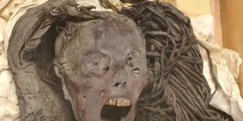 „Femeia care țipă”. Foto Captură video YouTube