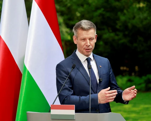 Premierul ungar Peter Magyar FOTO AFP