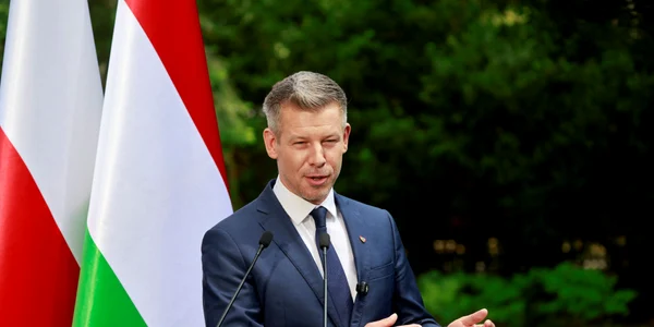 Premierul ungar Peter Magyar  FOTO AFP