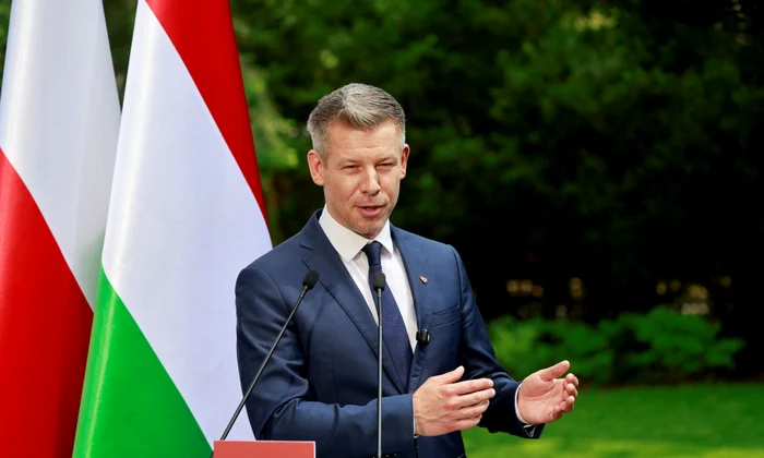 Premierul ungar Peter Magyar FOTO AFP