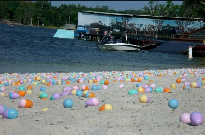 Cea mai mare vânătoare de ouă de Paște a avut loc în SUA (Foto: Guinness World Records)