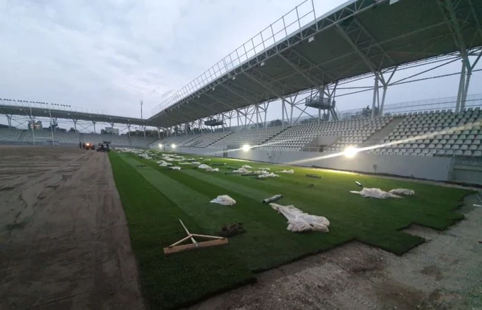 Stadionul ”Arcul de Triumf” este finalizat în proporție de 90%FOTO: CNI/ Facebook