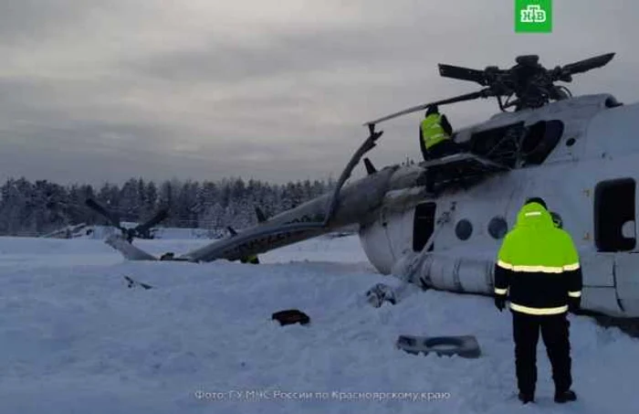 accident elicopter siberia foto ministerul pt situatii de rugenta via ntv