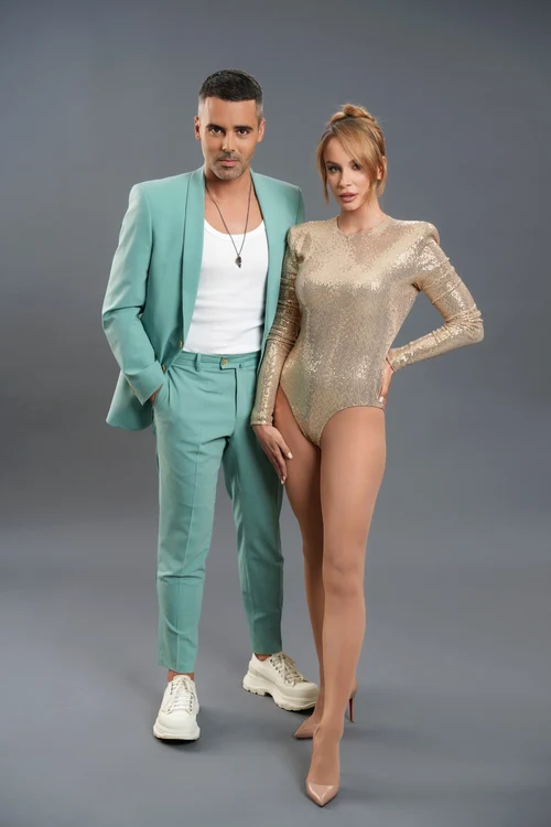 Sandra Izbașa și Răzvan Bănică.