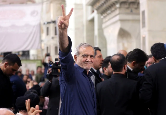 Președintele ales al Iranului Masoud Pezeshkian FOTO EPA-EFE