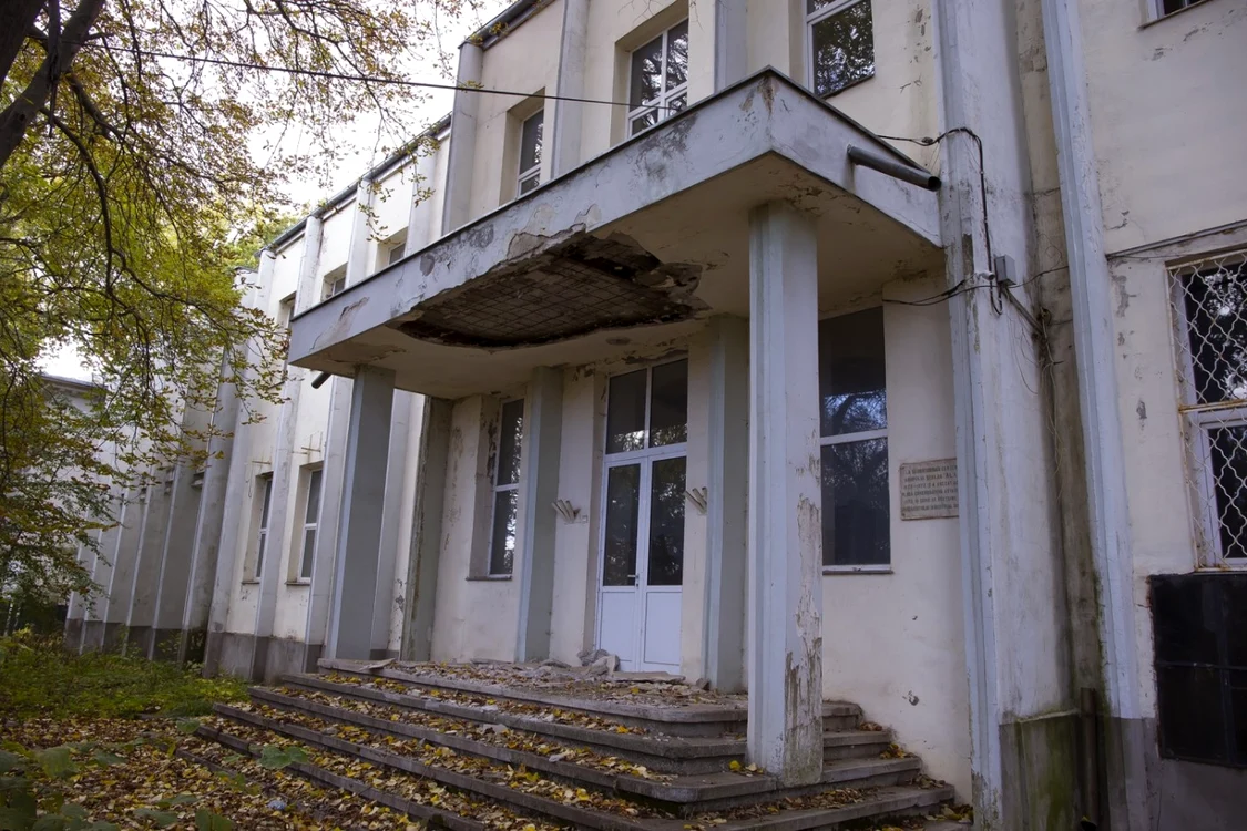 Unul din corpurile de clădire care va fi reabilitat FOTO Primăria Galaţi