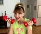 Marina Almășanu alternează exercițiile de la sală cu mersul pe jos