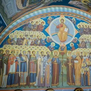 Duminica Tuturor Sfinților icoană la Mănăstirea Hadambu Foto Doxologia credit Ștefan Cojocariu