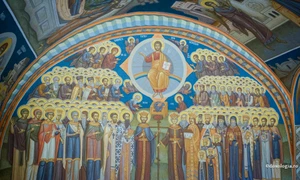 Duminica Tuturor Sfinților icoană la Mănăstirea Hadambu Foto Doxologia credit Ștefan Cojocariu