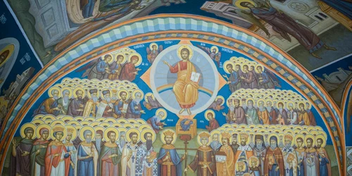 Duminica Tuturor Sfinților icoană la Mănăstirea Hadambu Foto Doxologia credit Ștefan Cojocariu