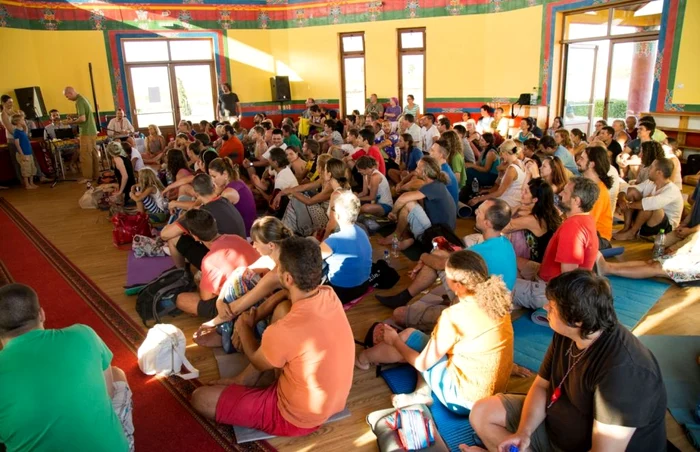 Tabăra Dzog-Chen de la 23 August din judeţul Constanţa Foto Arhivă personală