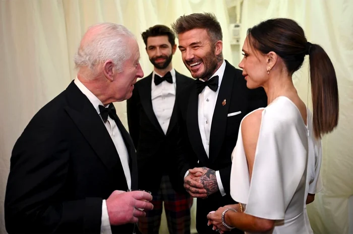 David Beckham și Victoria Beckham la Highgrove cu Helen Mirren si Regele Charles Instagram jpg