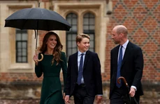 Prințesa Kate și Prințul William l au condus pe Prințul George la Colegiul Eton GettyImages 2293659569 jpg