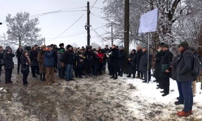 Masacrul de la Jilava și progromul de la București, comemorate în pădurea Jilava jpeg
