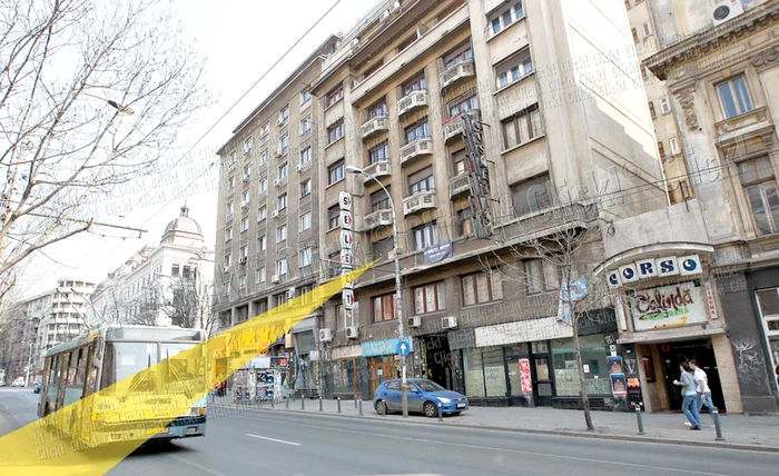 Artistul a locuit la etajul 1 al unui imobil situat pe bd. Regina Elisabeta